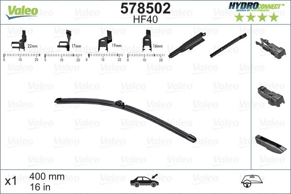 61612455437VL3 578502 Wiper Blade