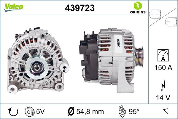 12317823291VL1 439723 Alternator