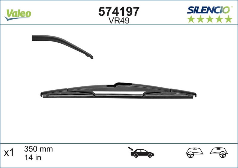 61623428599VL 574197 Wiper Blade