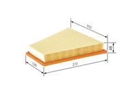 13717582908BO 13717582908 13 71 7 582 908 7582908 F 026 400 149 BMW F11 -  Air Filter