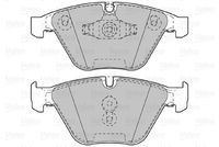 34116790759VL1 34116790759 34 11 6 790 759 6790759 601027 BMW X1 (E84) -  Brake Pad Set, disc brake