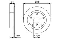 34216799367BO 34216799367 34 21 6 799 367 6799367 0 986 479 C92 MINI F56 BEV -  Brake Disc