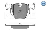 34216761240M1 34216761240 34 21 6 761 240 6761240 025 214 8717  Brake Pad Set, disc brake