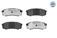 34112157586M2 34112157586 34 11 2 157 586 2157586 025 219 9020/PD BMW E39 -  Brake Pad Set, disc brake