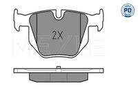 34216763043M2 34216763043 34 21 6 763 043 6763043 025 237 3217/PD BMW E63 LCI -  Brake Pad Set, disc brake