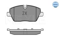 34116774050M1 34116774050 34 11 6 774 050 6774050 025 239 1517 BMW E82 -  Brake Pad Set, disc brake