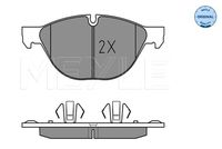 34116791514M1 34116791514 34 11 6 791 514 6791514 025 241 7219 BMW X6 (E71) -  Brake Pad Set, disc brake