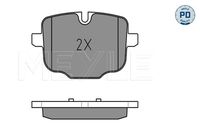 34216867175M2 34216867175 34 21 6 867 175 6867175 025 247 0318/PD BMW G14 -  Brake Pad Set, disc brake