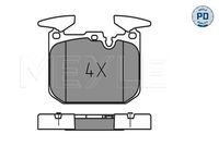 34116878876M2 34116878876 34 11 6 878 876 6878876 025 250 2818/PD BMW F20 LCI -  Brake Pad Set, disc brake
