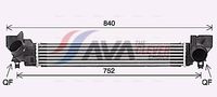 17517617597AQ 17517617597 17 51 7 617 597 7617597 BW4579 BMW X1 (F48LCI) -  Charge Air Cooler