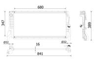 17517823570MO 17517823570 17 51 7 823 570 7823570 CI 149 000P BMW X3 (F25) -  Charge Air Cooler